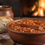 Balkanischer Pasulj mit Rinderwürsten - Rezept