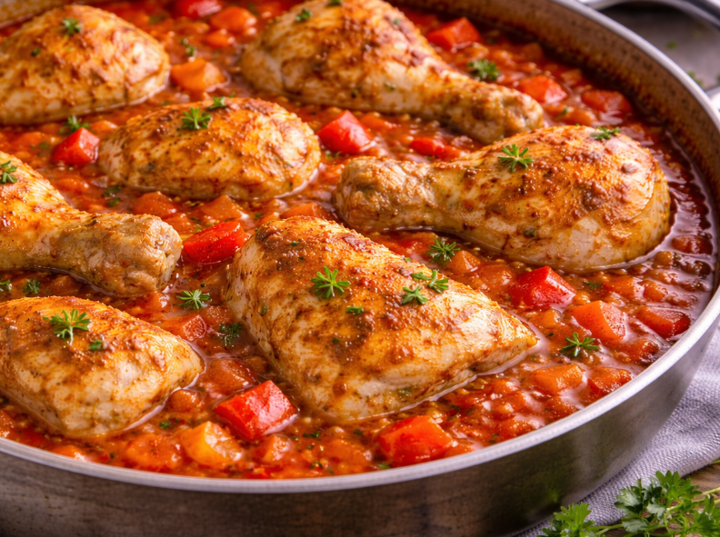 Hähnchenpaprikasch – Traditionelles Rezept nach Balkan-Art