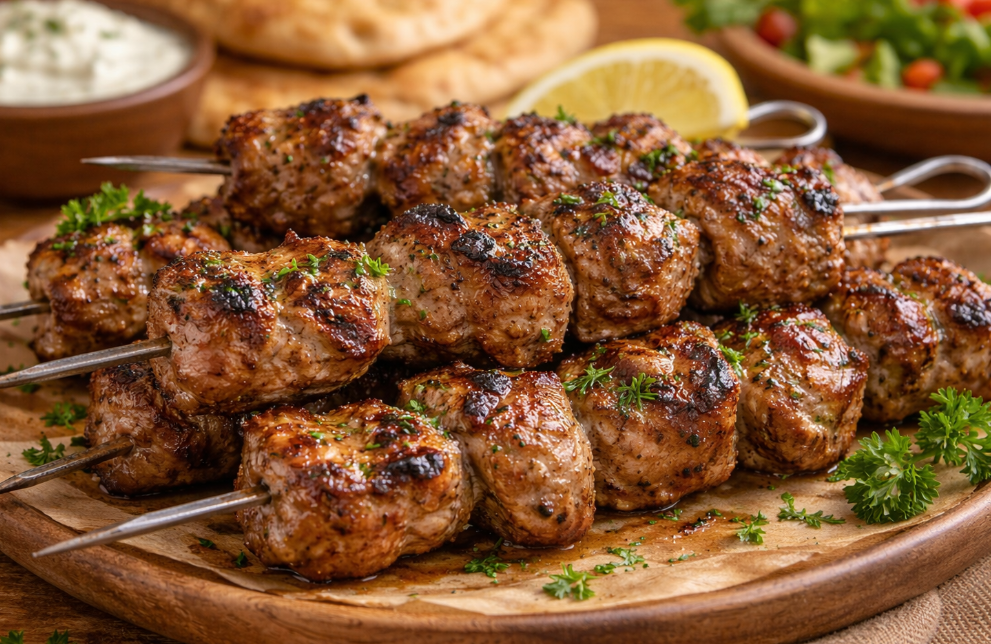 Lammspieße vom Grill – Klassisches Balkanrezept