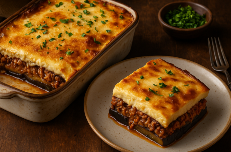 Moussaka Rezept – Original Griechische Moussaka ohne Kartoffeln
