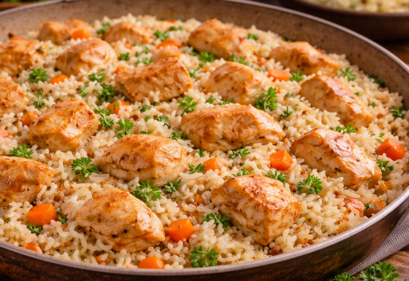 Pilav mit Hähnchen – Klassisches Balkanrezept