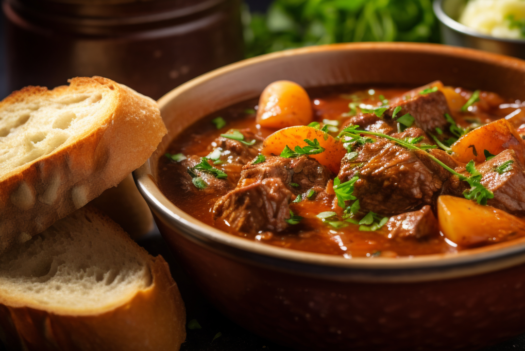 Rindergulasch Balkan-Art – Rezept