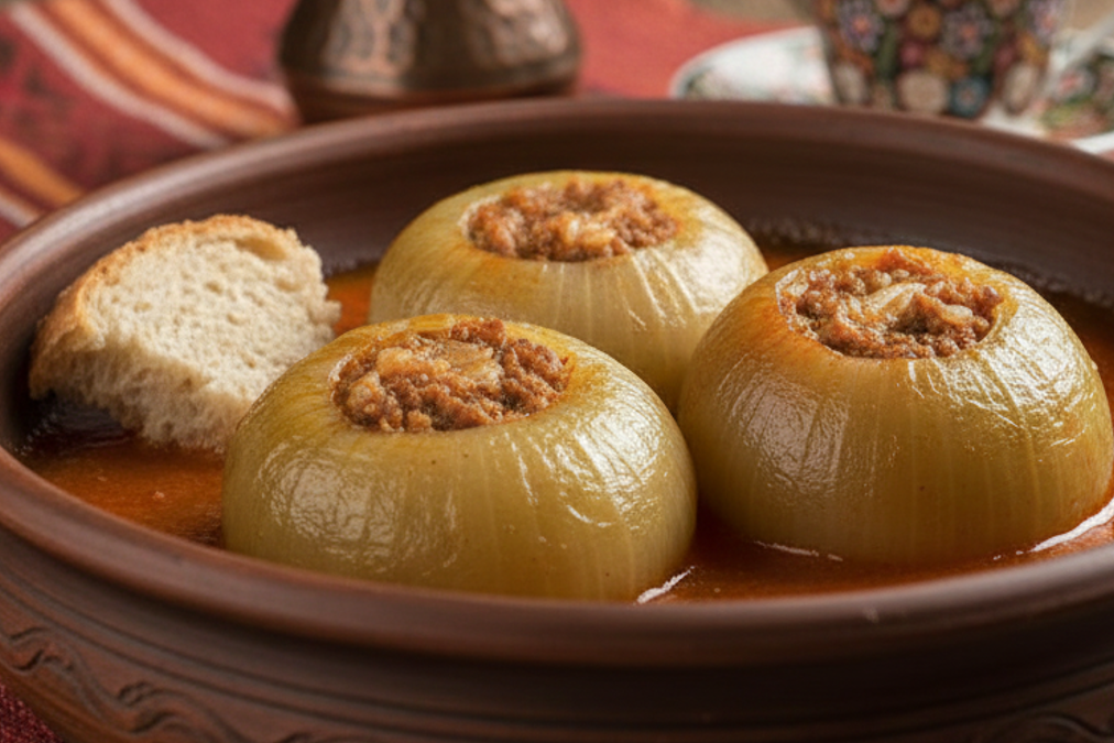 Sogan-Dolma – Bosnische Gefüllte Zwiebeln - Rezept