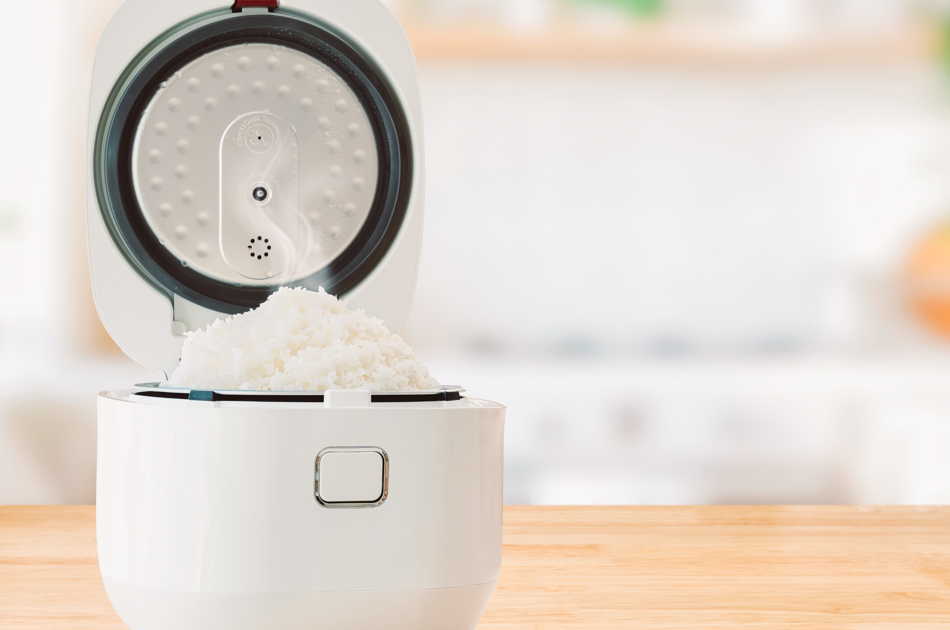 Reiskocher in der Kuche