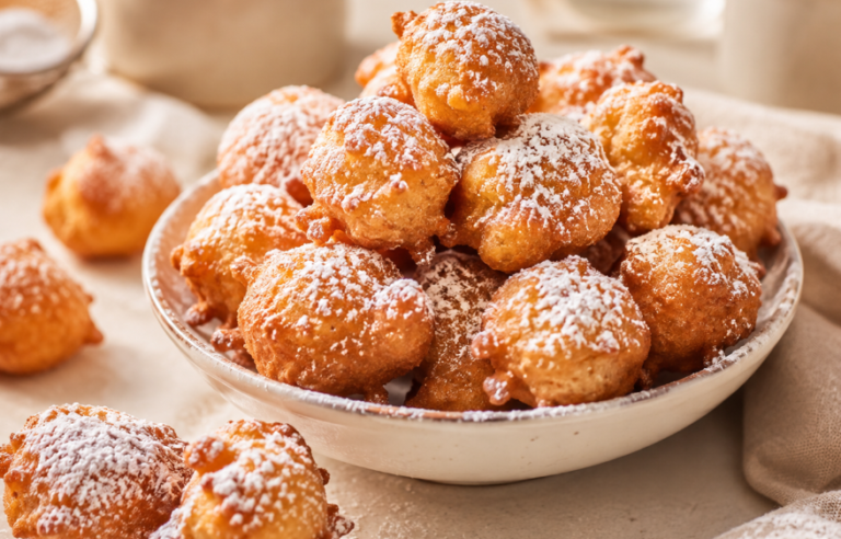 Fritule Rezept – kroatische Teigbällchen mit Joghurt