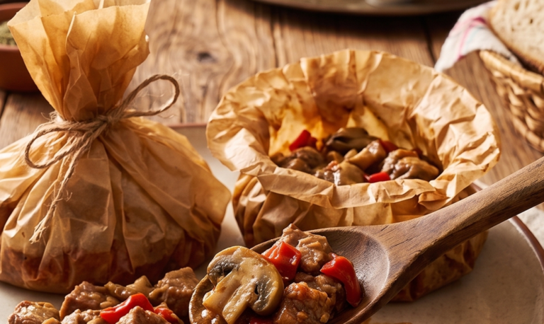Hadžijski Ćevap Rezept – Bosnisches Kalbfleisch im Pergament