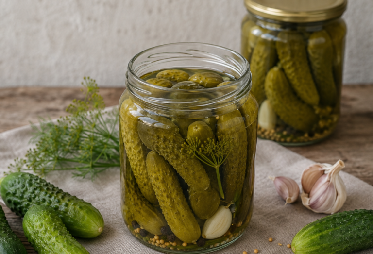 Kiseli Krastavci – Gewürzgurken nach Balkan-Art