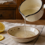 Klare Agda – Zuckersirup mit Zitrone für Balkan-Desserts - Rezept
