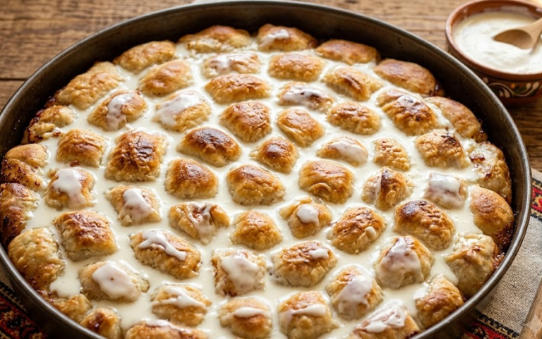 Mantije Rezept – Kleine Teigtaschen mit Rindfleisch und Joghurt