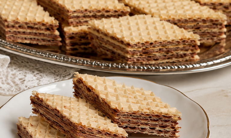 Oblatne Rezept – Waffelblätter mit Schoko-Nuss-Creme