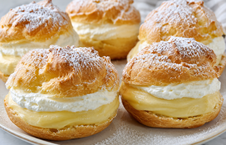 Princes Krofne Rezept – Brandteigkrapfen mit Vanillecreme