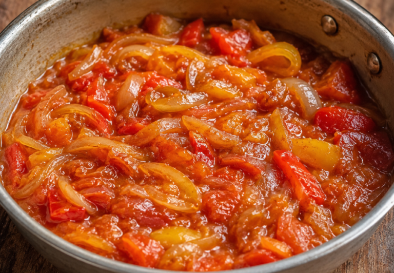 Sataraš Rezept – Paprika-Tomaten-Gemüse vom Balkan