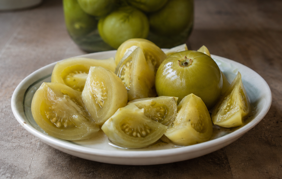 Zeleni Paradajz – eingelegte grüne Tomaten