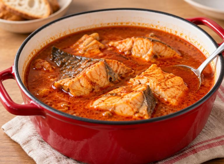 Fiš Paprikaš Rezept