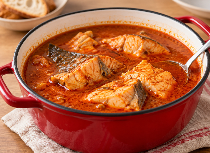 Fiš Paprikaš Rezept