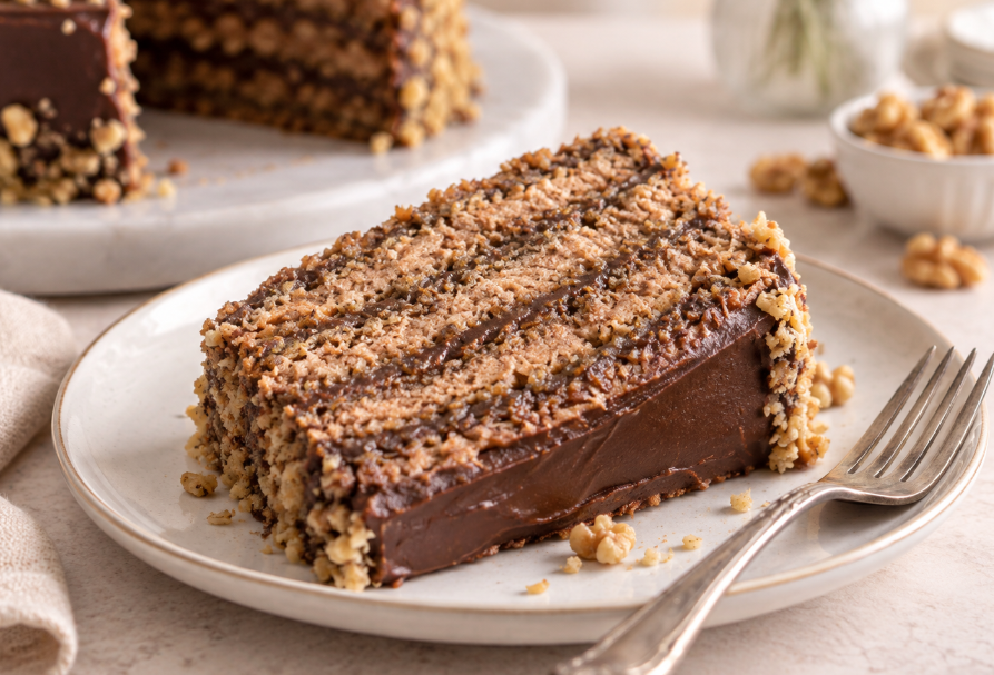 Reform Torta – Walnuss-Schokoladen-Torte