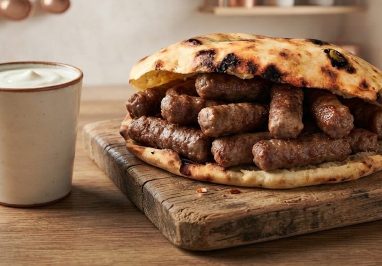 Travnički Ćevapi – Ćevapi aus Travnik mit Pitica